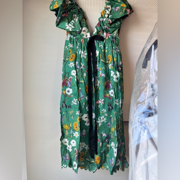 Gucci Vault X Agua Bendita | Cattleya midi dress | NWT L - Picture 10 of 15